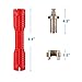 Seven Sparta (8 in 1) Faucet And Sink Installer Multifunctional Faucet Wrench Removal Tool for Toilet Bathroom Kitchen Sink Faucet Basin Pipe Nut Plumbing (Red)