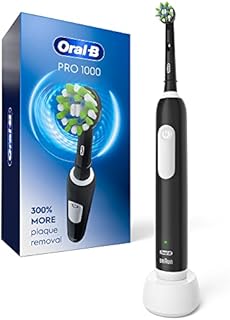 Oral-B Pro 1000 CrossAction Electric Toothbrush, Black