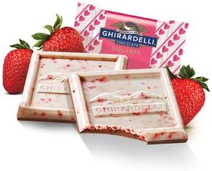 Strawberry BARK GHIRARDELLI SQUARES - Limited Edition (Like Peppermint Bark) (20)