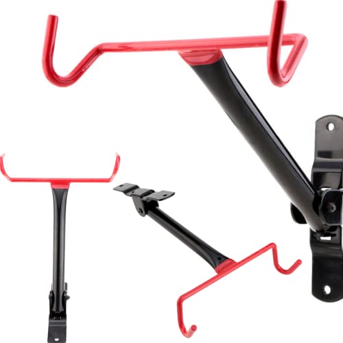 Suporte De Parede Bicicleta Horizontal High One Retrátil Emborrachado