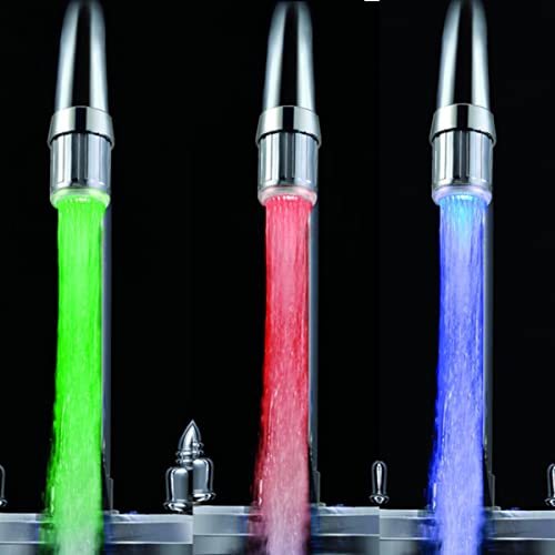 Zerodeko Torneiras 3 Pecas Torneira De Banheiro Levou Torneira De Água Led Acender Torneira Luz De T
