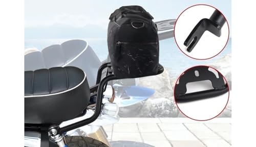 Porte-bagages rigide Monkey 125 support de fixation finition premium