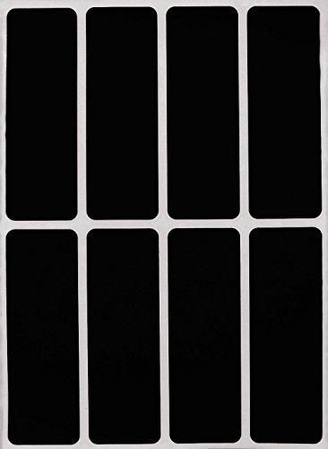 Royal Green Étiquettes autocollantes 76mm x 25mm, code couleur noir, 120 unités
