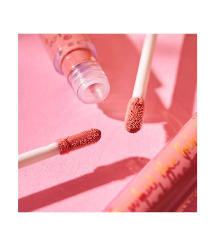 Image of Essence what the fake! PLUMPING LIP FILLER 02 oh my nude!, lip plumper, nude, fuller-looking lips, high shine, 4.2 ml (Pack of 2)