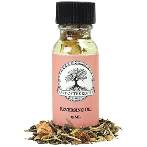 Reversing Oil by Art of the Root | Handmade with Herbs & Essential Oils | Conjure, Wiccan, Hoodoo, Pagan & Magick | Negative Energy, Protection & Spiritual Cleansing Rituals Cover