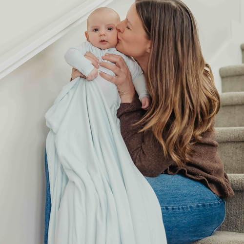 Image of Copper Pearl Jumbo 3-Layer Baby Blanket: Soft Baby Quilts for Boys and Girls | Breathable, Cozy, Toddler Blanket | Baby Quilt for Newborns | 46x46 Premium Polyester /Rayon | Air