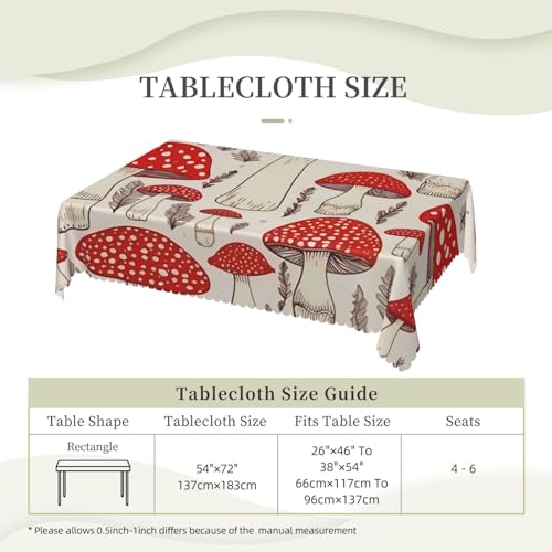 Nappe 183 x 137 cm lavable pour simplifier les repas de famille - 5