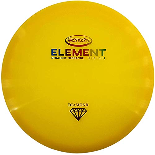 Gateway Disc Sports Diamond Element Midrange Golf Disc [Colors May Vary] - 170-175g