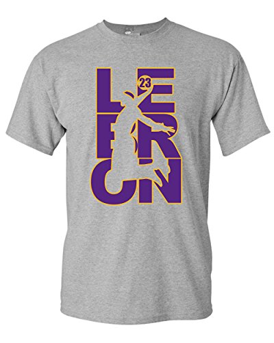 LA Basketball L23 Fan T-Shirt Large