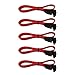 USonline911 5X 18 inches / 45cm Red SATA 3.0 Cable SATA3 III 6GB/s Right Angle 90 Degree SSD HDD Hard Drive