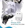 Ceptics Safest Travel Adapter Kit, Dual USB for iPhone, Chargers, Cell Phones, Laptop Perfect for Travelers - 3.6A with Qc. 3.0 Charge Faster #4