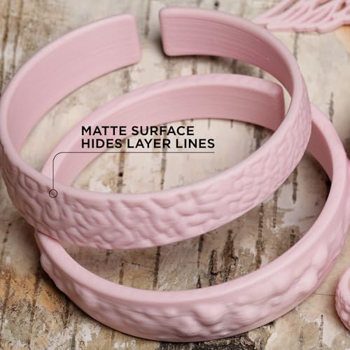 Image of Polymaker Matte PLA Filament Sakura Pink 1.75mm 1kg 3D Printing Filament, PolyTerra 3D Printer PLA Filament