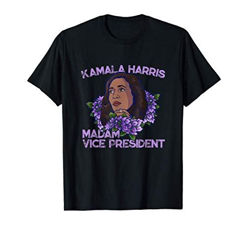 Kamala Harris Madam Vice President Senhora Vice-Presidente t-shirt, Preto, S