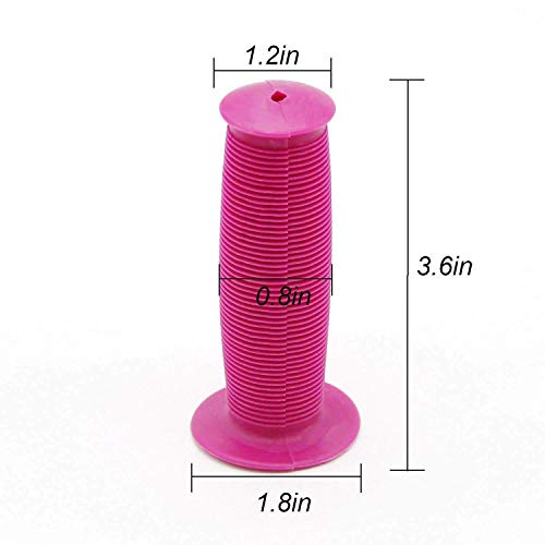 Pincute Bike Handlebar Grips Mushroom Kid's Bike Grips Bmx For Toddler Bikes/Kid's Bikes, Boys And Girls Bikes (Pink) #TOP1