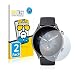 Produktbild BROTECT Full-Cover Schutzfolie kompatibel mit Huami Amazfit GTR 3 Pro (2 Stück) - Full-Screen Displayschutz-Folie, 3D Curved, Kristall-Klar