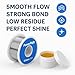 PowerPath Soldering Iron Kit with Rosin Core Solder Wire and Flux Paste | 50g Tin Lead Solder Set for Electrical and Electronic Repair | 0,75mm 50gr Plus Flux Paste