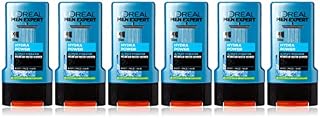 L'Oréal Men Expert Hydra Power Shower Gel for Men 300 ml (Pack of 6, Bulk Buy)