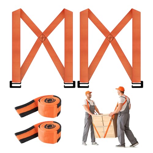 IONEKIUK Lifting Straps for Movers 800 lbs Load Capacity