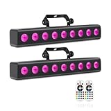 2. **Prestazioni potenti**: con un intervallo di alimentazione CA 90~240V e una frequenza di 50Hz/60Hz, questo Wall Washer a LED offre un'illuminazione uniforme e brillante, rendendolo e for luci da palcoscenico ed effetti stroboscopici.