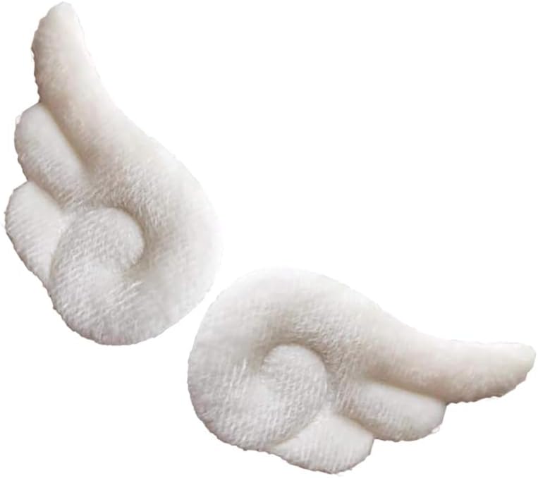GSHLLO 20 Pcs Cute Kawaii Plush Angel Wings for DIY Crafts Hair Accessories