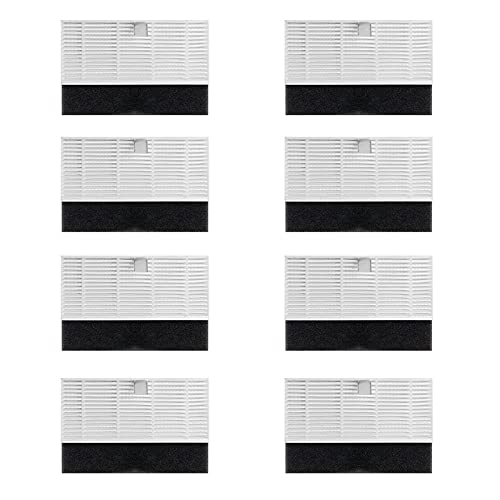 Filtres pour Ultenic T10 : kit de 8 filtres et 8 mousses haute performance