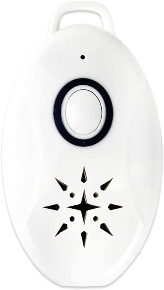 Repelente de pulgas ultrasónico portátil, recargable por USB, no tóxico, repelente electrónico de mosquitos y mosquitos, repelente de pulgas para perros, gatos, viajes al aire libre, 4PS