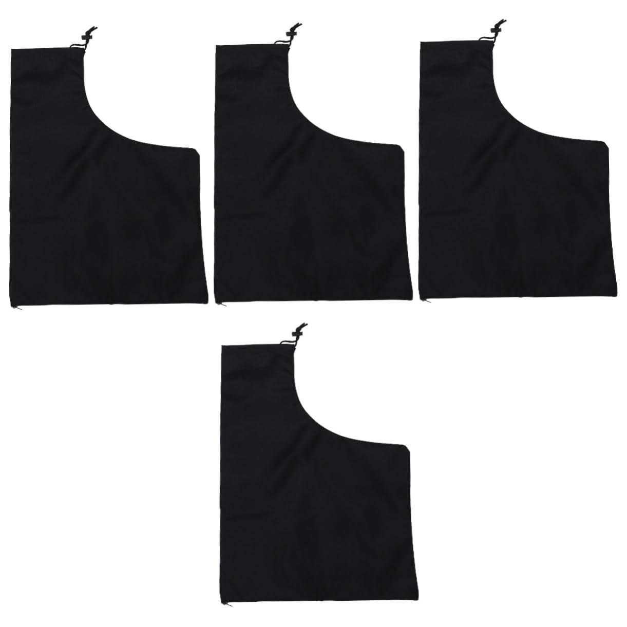 Yardwe 4 Pz Sacco raccolta foglie cadute borsa a foglia in tessuto oxford buster spolverino spazzatura vuoto borsa per foglia caduta sacchetti per soffiatori di foglie Panno Oxford Black