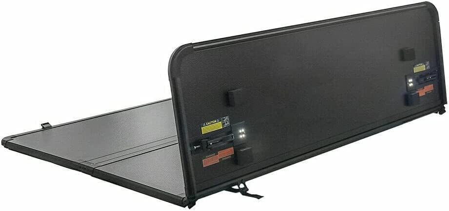 Miniatura 5 de OSIAS Cubierta rígida de tres pliegues Tonneau  Cama corta de 5 pies  Fundas de cama de camioneta para Nissan Frontier 2005-2022  Accesorios de