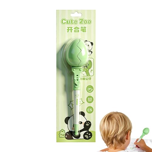 Animal Pens, 0.5mm Fine Point Stationery, Pen with Smooth Gel Ink, Creative Journaling Supply, Lightweight with Whimsical Style, Writing Tool for Office and Classroom