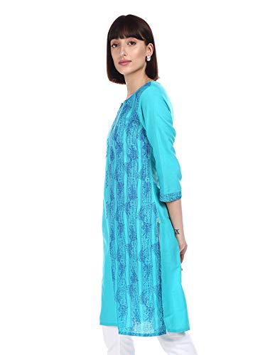 Image of Women's Cotton Regular Kurtas