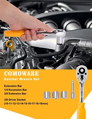 image for COMOWARE 168 Piece Home Repair Tool Kit - Basic Household Hand Tool Ki