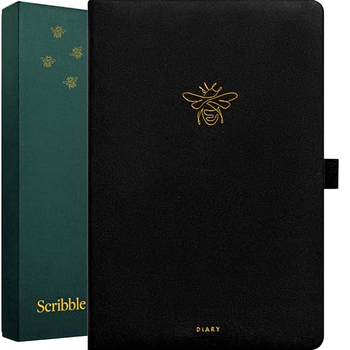 2024 Diary A5 Week to View by Scribble & Dot® 2024 Diary runs Jan'24-Dec'24, A5 Diary 2024 Luxury Diary with Tabs, Trackers, Notes & More for Busy Schedules