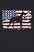 Produktbild Great Dane Vintage American Flag Gift for Birthdays and Christmas: Notebook & Journal Ruled 120 Pages 6x9