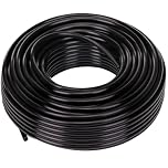 30M/100Ft Micro Irrigation Tube, I.D 4mm/O.D 7mm Garden Irrigation Supply Pipe Drip Tube Line Watering Tubing Hose for Garden Lawn Automatic Irrigation System