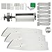 100W 12V 24V 3-Blade Wind Turbine Generator Permanent Magnet Generator Vertical Axis Wind Turbine Generator for Home, Farm, RVs, Boats, Gazebos