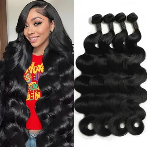 12A Human Hair Bundles 18 20 22 24 Inch Body Wave 100%...