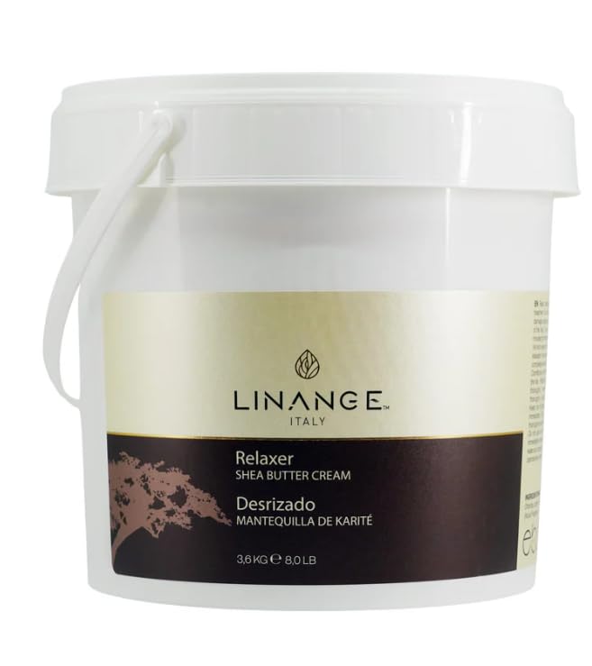 Linang'e Shea Butter Cream Relaxer 8LB / with a comb