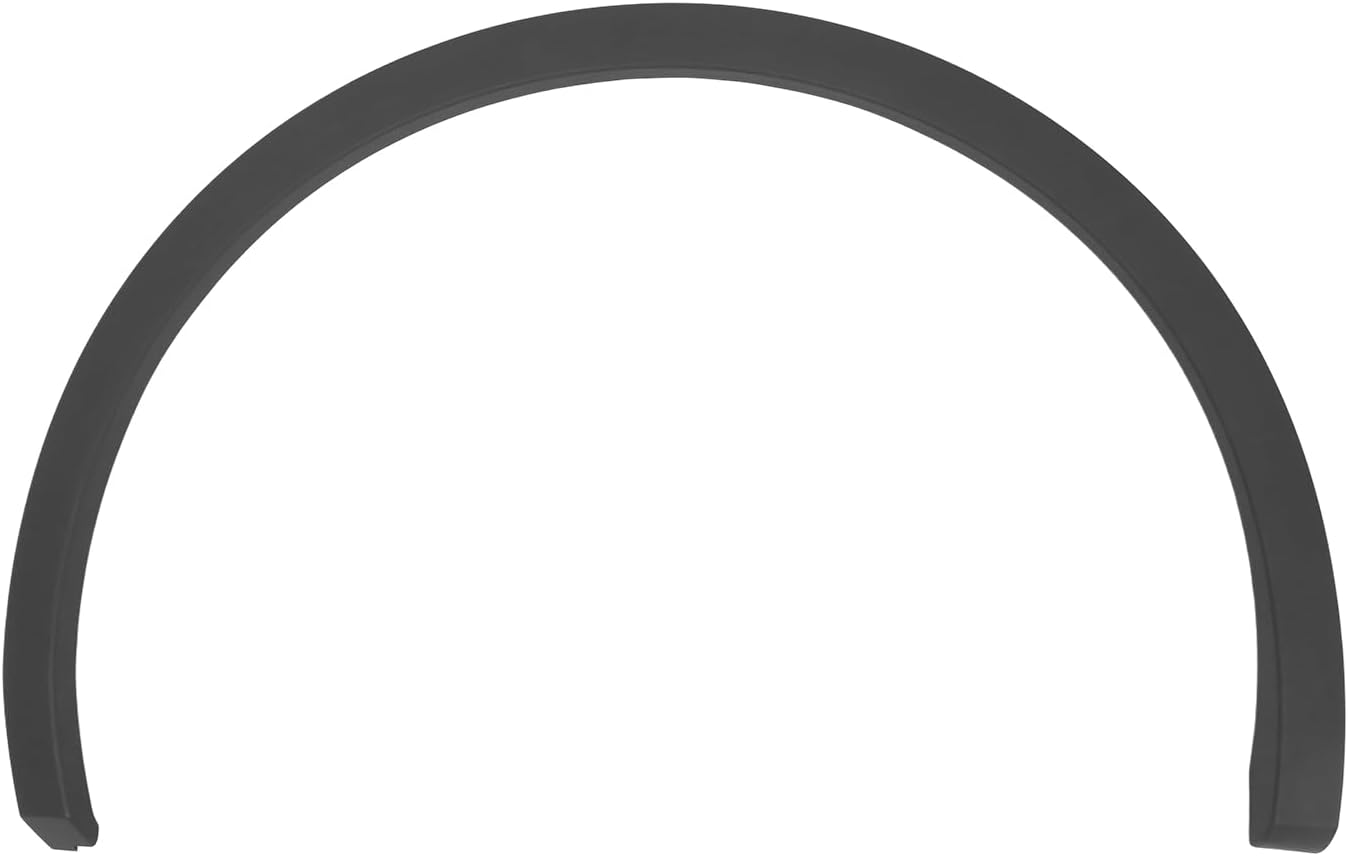 Passenger Side Rear Wheel Arch Trim fit for 2018-2024 Audi Q5 SQ5 Q5 Sportback, Rear Right Side Fender Flare Molding, 80A853818AGRU Direct Replacement, Black