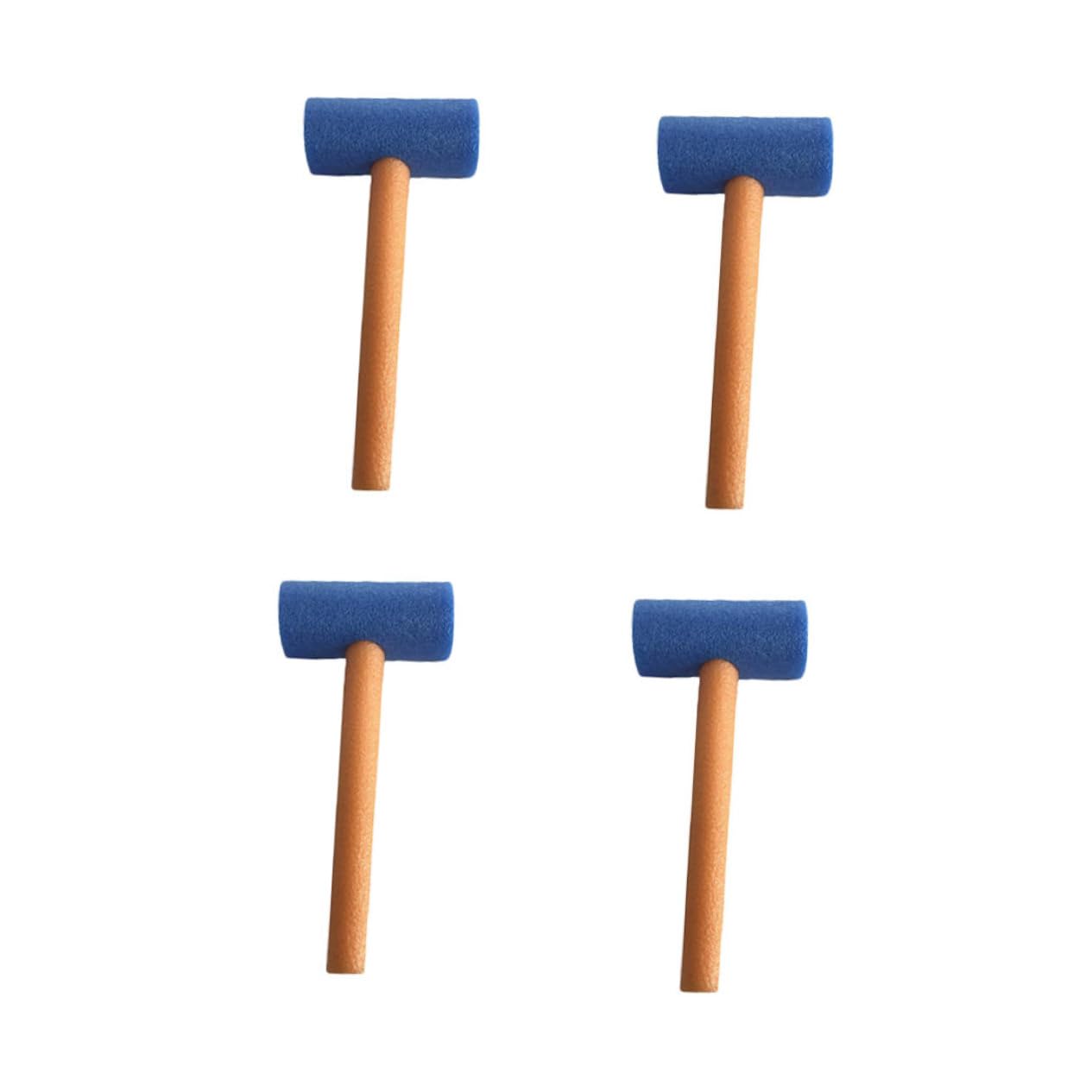 BESPORTBLE 4pcs Educational Hammer for Lightweight and Portable Hitting Props Safe Material for Parties and Random Color