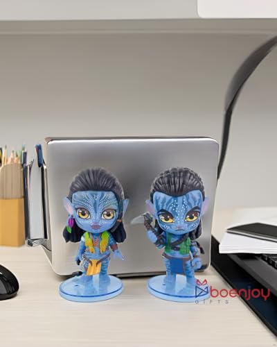 Image of Gifts- Avatar Action Figure Set of 2 Toy for Car Dashboard, Decoration, Cake Topper, Office Desk & Study Table| Size 11 CM