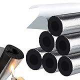 RZUMXOPY Isolante per Tubature in Resistente All'umidità Tubo Isolante in Schiuma Tubi in ...