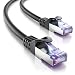 Produktbild deleyCON 5m CAT7 Netzwerkkabel - 10 Gigabit - RJ45 Patchkabel Ethernet Kabel (Kupfer, SFTP PiMF Schirmung) - für Highspeed LAN DSL Switch Modem Router Patchpanel CAT7 CAT6 CAT5 - Schwarz