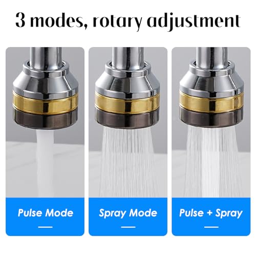 Tomotato Sink Faucet Sprayer Attachment, Rotatable Faucet Sprayer Head by Tomotato - Used condition - Image 8