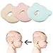 Hidetex Baby Pillow - Preventing Flat Head Syndrome (Plagiocephaly) for Your Newborn Baby，Made of Memory Foam Head- Shaping Pillow and Neck Support (0-12 Months)(Pink)
