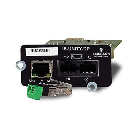 Vertiv Liebert IntelliSlot Unity-DP - Network Card |Remote Monitoring Adapter | Dual Protocol (IS-UNITY-DP) Cover