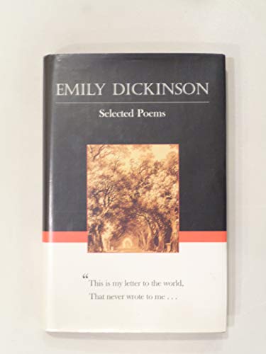 Emily Dickinson Selected Poems 0760749051 Book Cover