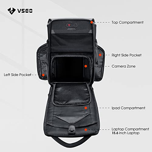 Ficha técnica VSGO Mochila para cámara profesional DSLR SLR 20L - Fernando Cortés Ficha técnica VSGO Mochila para cámara profesional DSLR SLR 20L - Fernando Cortés