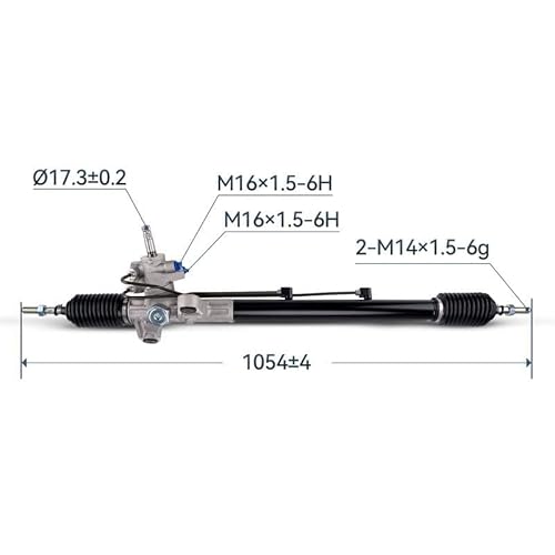 image for KAC Power Steering Rack and Pinion Assembly, Complete Power Steering R