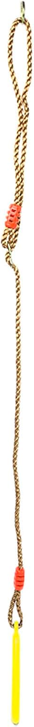 Trapeze Swing Rings, Gymnastic Rings, Pull Up Exercise Rings with Adjustable Ropes for Home Gym Playground Warrior Obstacle Course Training Workout (Yellow)