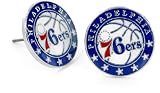 Aminco NBA Philadelphia 76ers Logo Post Earrings